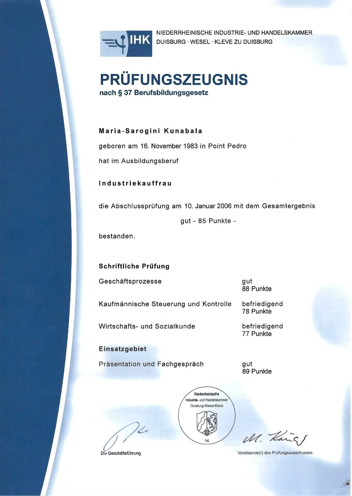 Nachweis oder Zertifikat von Maria Kunabala: Image 2025-12-06 at 16.44.24.